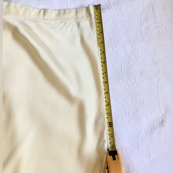 Free People Intimately Ivory Maxi Slip Skirt NWT size Small - Picture 8 of 9